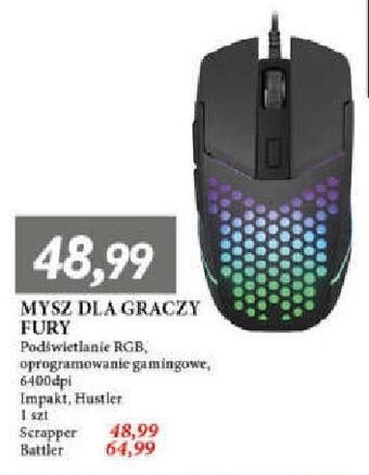 E.Leclerc Mysz dla graczy fury scrapper nfu-1699 fury oferta