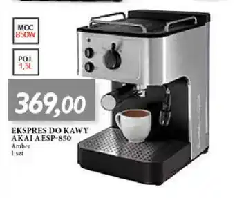 E.Leclerc Ekspres do kawy aesp-850 akai oferta