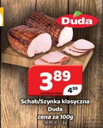 Delfin Schab/Szynka klasyczna Duda 100g oferta