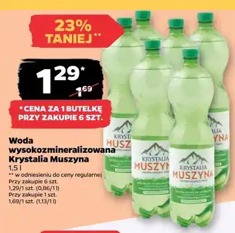 Netto Woda wysokozmineralizowana krystalia muszyna oferta