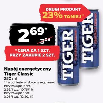 Netto Napój energetyczny tiger classic oferta