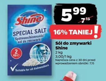 Netto Sól do zmywarki shine oferta