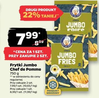 Netto Frytki jumbo chef de pomme oferta