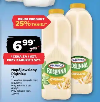Netto Napój owsiany piątnica oferta