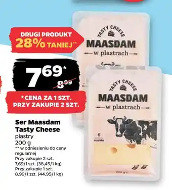 Netto Ser maasdam tasty cheese oferta