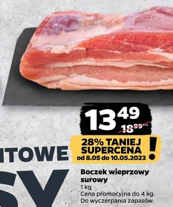 Netto Boczek wieprzowy surowy oferta
