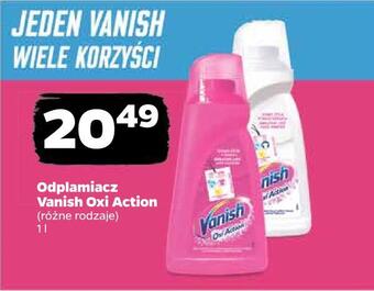 Netto Odplamiacz vanish oxi action oferta