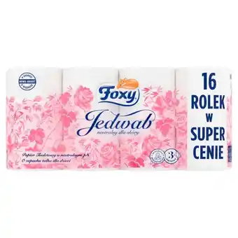 Frac Foxy jedwab papier toaletowy 16 rolek oferta