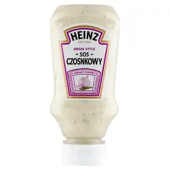 Odido Heinz greek style sos czosnkowy 230 g oferta
