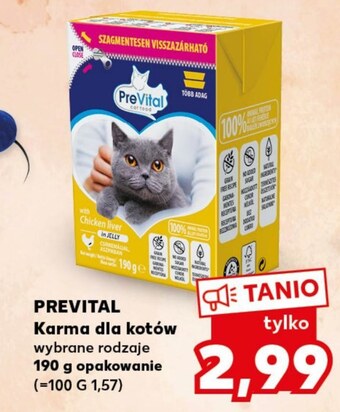Kaufland Karma dla kota prevital oferta