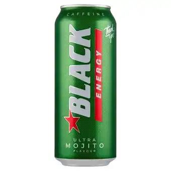 Dealz Black energy ultra mojito gazowany napój energetyzujący 500 ml oferta