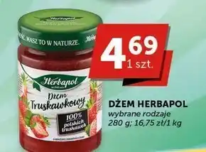 Euro Sklep Herbapol dżem o obniżonej zawartości cukru truskawkowy 280 g oferta