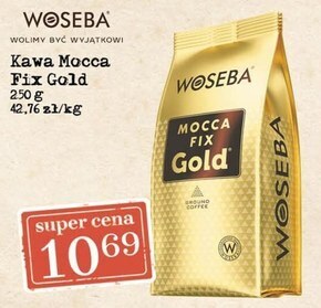 Społem Woseba mocca fix gold kawa palona mielona 250 g oferta