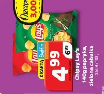 Delfin Chipsy Lay's 140g oferta