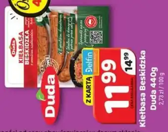 Delfin Kiełbasa Beskidzka Duda 440g oferta