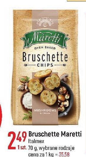 E.Leclerc Bruschetta grzyby w śmietanie maretti bruschette oferta