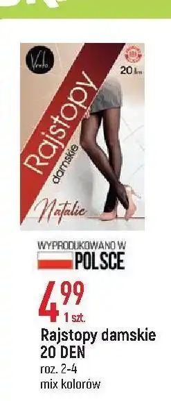 E.Leclerc Rajstopy 20 den rozm. 2-4 vento oferta