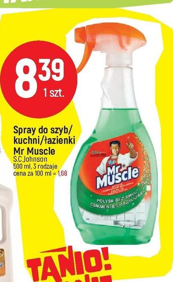 E.Leclerc Płyn do szyb zielony mr muscle oferta