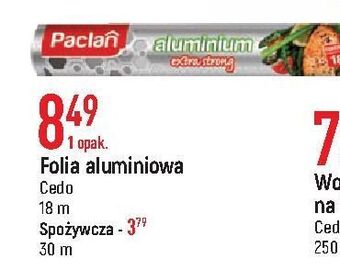 E.Leclerc Folia aluminiowa extra strong 18 m paclan oferta