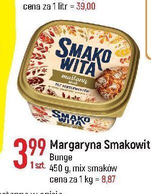 E.Leclerc Margaryna smakowita maślany smak oferta