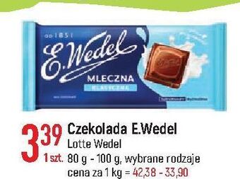 E.Leclerc Czekolada mleczna e. wedel oferta