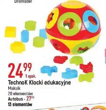 E.Leclerc Klocki tecnhnok 20 el. maksik oferta