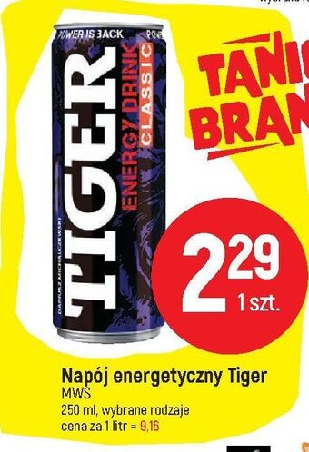 E.Leclerc Napój original tiger energy drink oferta
