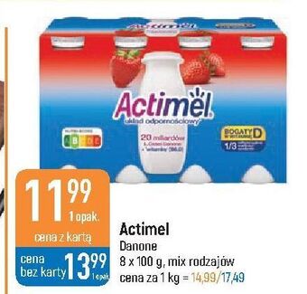 E.Leclerc Jogurt truskawka danone actimel oferta