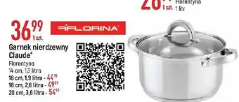 E.Leclerc Garnek nierdzewny claude 14 cm florentyna oferta