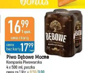 E.Leclerc Piwo dębowe dojrzałe mocne oferta