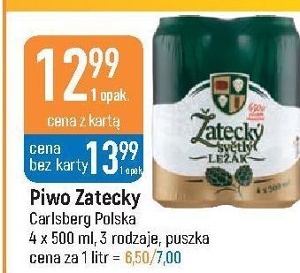 E.Leclerc Piwo zatecky svetly lezak oferta