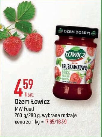 E.Leclerc Dżem truskawkowy łowicz oferta