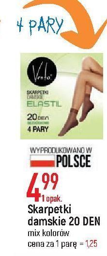 E.Leclerc Skarpetki 20 den elastil vento oferta