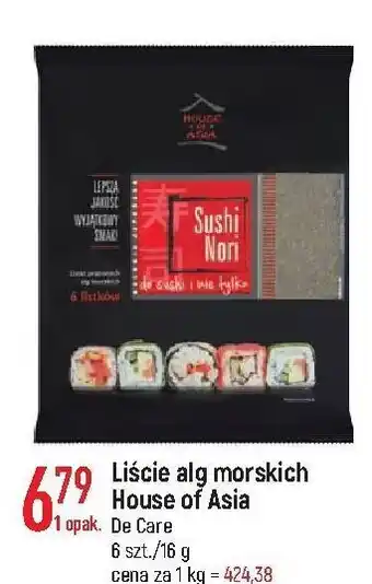 E.Leclerc Sushi nori house of asia oferta