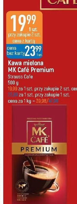 E.Leclerc Kawa mk cafe premium oferta