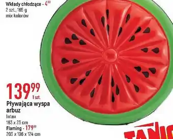 E.Leclerc Pływająca wyspa arbuz intex oferta