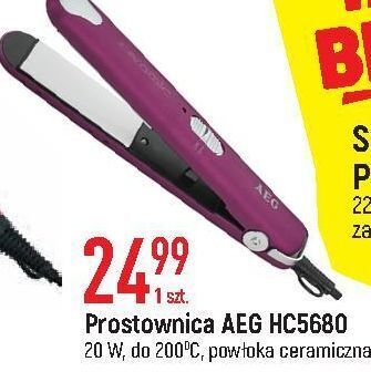E.Leclerc Prostownica hc 5680 fioletowy aeg oferta