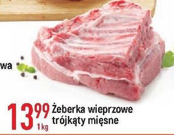 E.Leclerc Żeberka wieprzowe trójkąty mięsne masarnia e.leclerc oferta