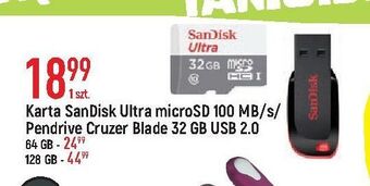 E.Leclerc Karta pamięci micro sdxc ultra 128 gb sandisk oferta