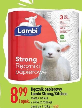 E.Leclerc Ręcznik papierowy kitchen lambi oferta
