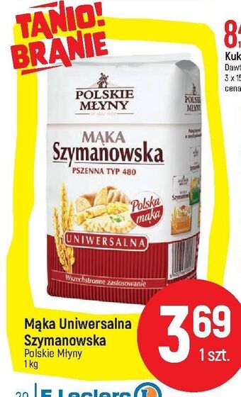E.Leclerc Mąka szymanowska uniwersalna polskie młyny oferta