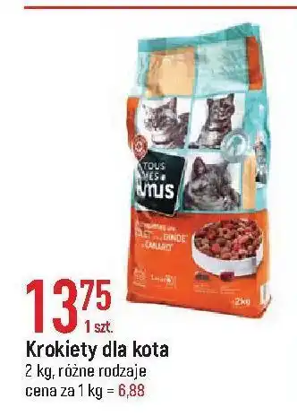 E.Leclerc Karma dla kota z kurczakiem i indykiem wiodąca marka tous mes amis oferta