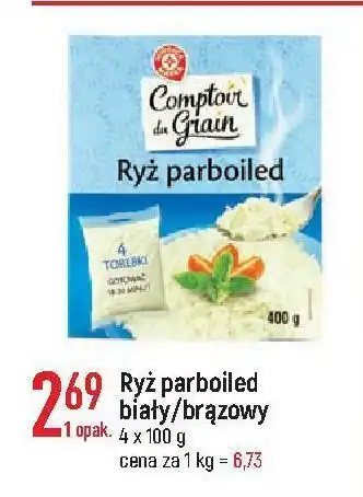 E.Leclerc Ryż biały długoziarnisty wiodąca marka comptoir de grain oferta