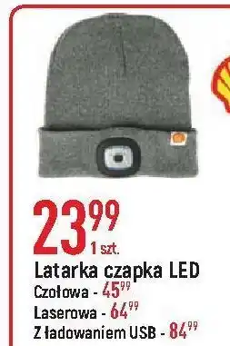 E.Leclerc Czapka ze światłem led oferta