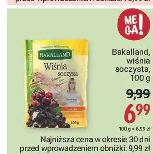 Rossmann Wiśnia soczysta bakalland oferta