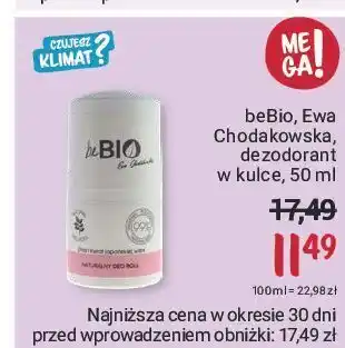 Rossmann Dezodorant chia i kwiat japońskiej wiśni be bio oferta