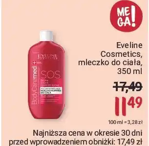 Rossmann Mleczko do ciała sos eveline body care med + oferta