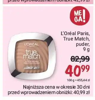 Rossmann Puder nr n2 l'oreal true match oferta