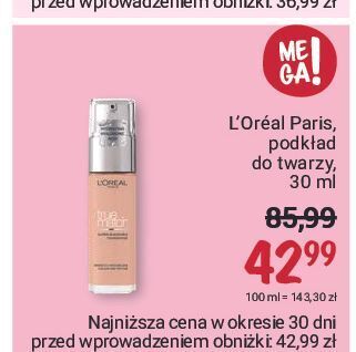 Rossmann Podkład l'oreal true match oferta