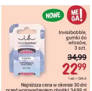 Rossmann Gumki do włosów power invisibobble oferta
